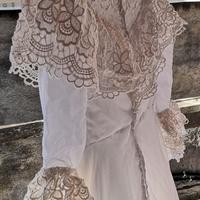 Abito sposa anni 50,con velo(Oggetto molto raro)
