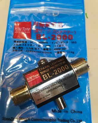 Scaricatore d antenna BL 2000 hf VHF 