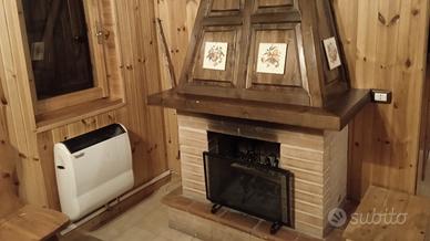 Trilocale in residence di montagna con camino