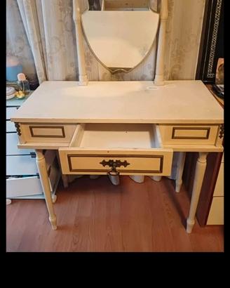 CONSOLLE DA BAGNO IN LEGNO STILE BAROCCO