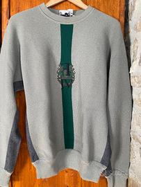 Ferre’ tg 50 maglione lana con inserti  vigogna