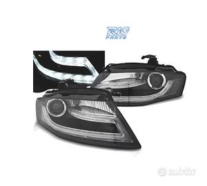 FARI AUDI A4 B8 07-11 LUCE DIURNA LED DRL SFONDO N