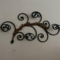 Appendiabiti in ferro battuto