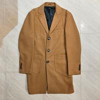 LIU JO cappotto monopetto cammello taglia 48 uomo 