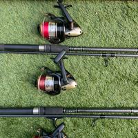 Attrezzatura vecchia carpfishing pesca