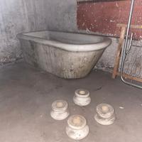 vasca da bagno antica porcellana anni venti