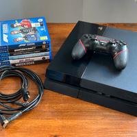 Playstation 4 + giochi + controller