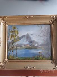 quadri  pittura su doppio vetro