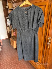 Tubino con bolerino nero