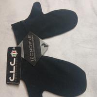 Guanti moffole tecnopile Tg M/L C.l.c.made In Ital