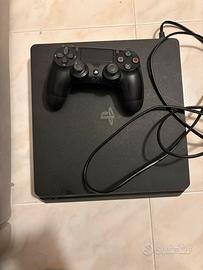 PS4 Slim nera + Controller originale