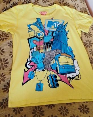 T-shirt ZARA x MTV 2019 Edition, tg M 