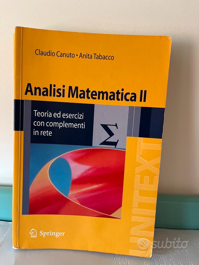 Analisi matematica 2 - Libri e Riviste In vendita a Trapani