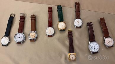 lotto 9 orologi vintage