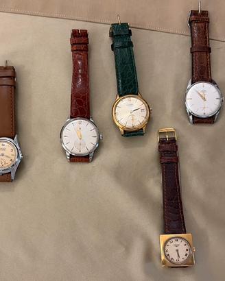 lotto 9 orologi vintage