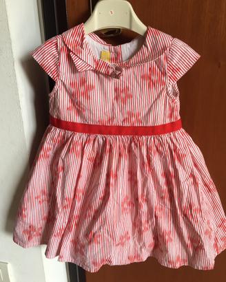 Vestito chicco bambina 2anni 92 cm estivo