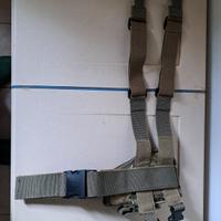 fondina mimetica da coscia per beretta calibro 9