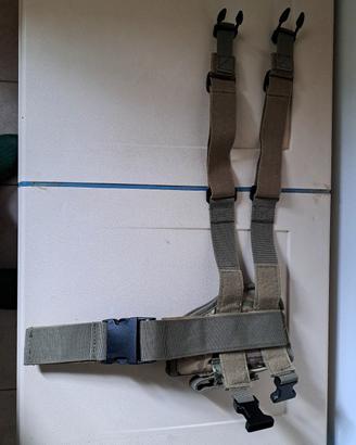 fondina mimetica da coscia per beretta calibro 9