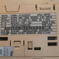 Inverter Omron 3G3 MV / V7 0,4 KW  V200 3 fase