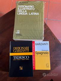 Vocabolari inglese/spagnolo/italiano/latino etc