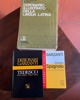 Vocabolari inglese/spagnolo/italiano/latino etc