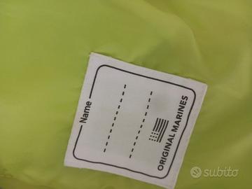 piumino bambina verde mela.original.marjnes TG 5 6