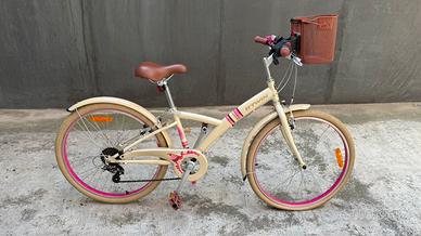 Bicicleta BTwin  Poply 500 da 24 pollici