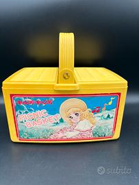 Candy Candy cestino da pic nic vintage