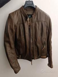 Giacca moto donna in pelle