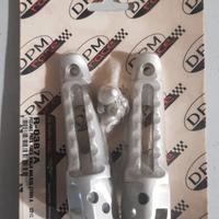 De pretto moto pedane race passeggero argento