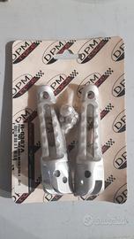 De pretto moto pedane race passeggero argento