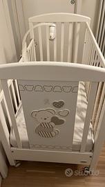 Lettino Foppapedretti “Dolcecuore” 500 - Bianco