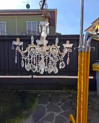 lampadario a 6 luci maria twresa