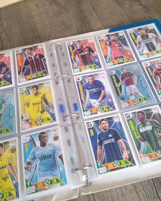 Carte Panini calcio 2017/18 in raccoglitore