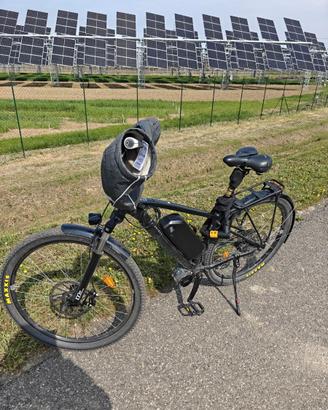 Ebike750W Custom: Autonomia 120km - bici elettrica