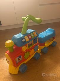 Trenino giocattolo cavalcabile