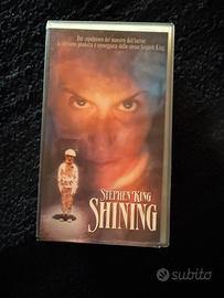 The Shining Stephen King VHS doppia