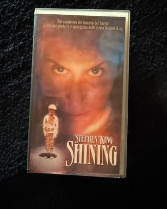 The Shining Stephen King VHS doppia