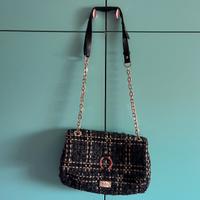 Borsa Liu Jo donna, nera grigia e oro