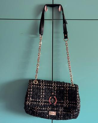 Borsa Liu Jo donna, nera grigia e oro