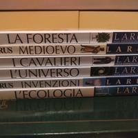 6 volumi dell'enciclopedia per bambini Larus