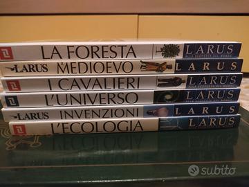 6 volumi dell'enciclopedia per bambini Larus