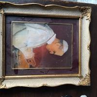 Quadro foto del papà vintage
