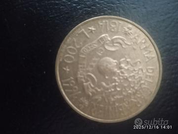 Moneta collezionismo centenario dei carabinieri