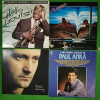 Lotto 4 vinili lp collins anka armstrong al stewar