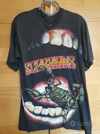 T-shirt Scorpions tour 1993 vintage rara