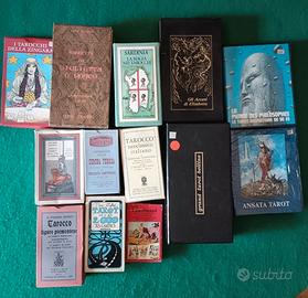 Tarocco Mazzi Mix Carte Lotto Numerati Rari Tarot