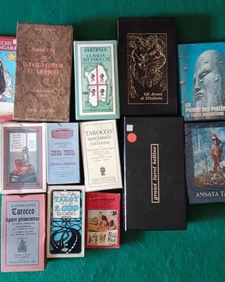 Tarocco Mazzi Mix Carte Lotto Numerati Rari Tarot