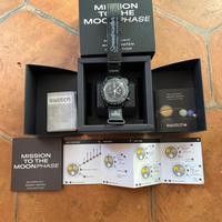 swatch x omega mission to the moonphase