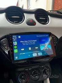 Tablet Android Opel Corsa E Adam CarPlay